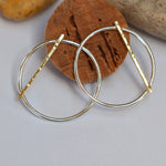 Load image into Gallery viewer, OOAK Gold &amp; silver earrings #5  (ready to ship)
