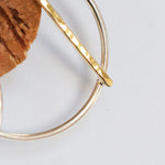 Load image into Gallery viewer, OOAK Gold &amp; silver earrings #5  (ready to ship)
