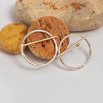 Load image into Gallery viewer, OOAK Gold &amp; silver earrings #6  (ready to ship)
