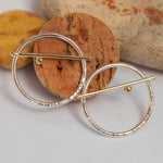 Load image into Gallery viewer, OOAK Gold &amp; silver earrings #6  (ready to ship)
