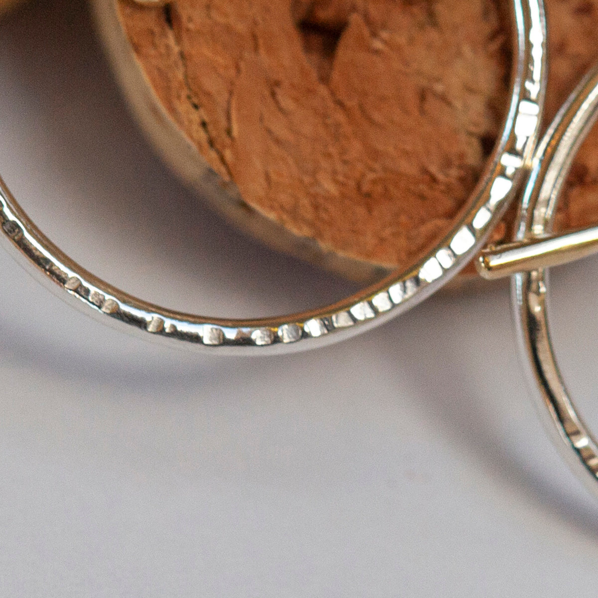 OOAK Gold & silver earrings #6  (ready to ship)