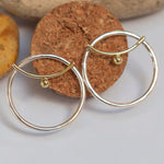 Load image into Gallery viewer, OOAK Gold &amp; silver earrings #7  (ready to ship)

