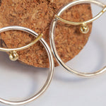 Load image into Gallery viewer, OOAK Gold &amp; silver earrings #7  (ready to ship)
