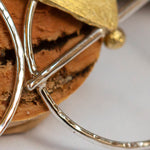 Load image into Gallery viewer, OOAK Gold &amp; silver earrings #8  (ready to ship)
