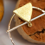 Load image into Gallery viewer, OOAK Gold &amp; silver earrings #8  (ready to ship)
