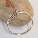 Load image into Gallery viewer, OOAK Simple ring in silver &amp; 18k gold #2 • size 51,75 (ready-to-ship)
