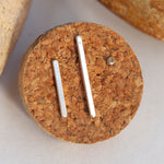 Load image into Gallery viewer, OOAK ear climbers trio #12 • silver (ready-to-ship)
