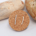 Load image into Gallery viewer, OOAK ear climbers pair #18 • silver (ready-to-ship)
