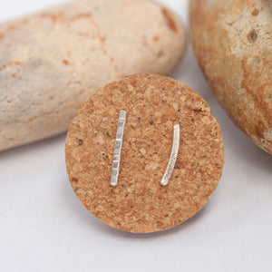 OOAK ear climbers pair #18 • silver (ready-to-ship)