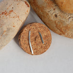 Load image into Gallery viewer, OOAK ear climbers pair #22 • silver (ready-to-ship)
