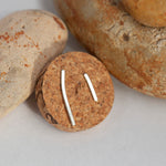 Load image into Gallery viewer, OOAK ear climbers pair #22 • silver (ready-to-ship)

