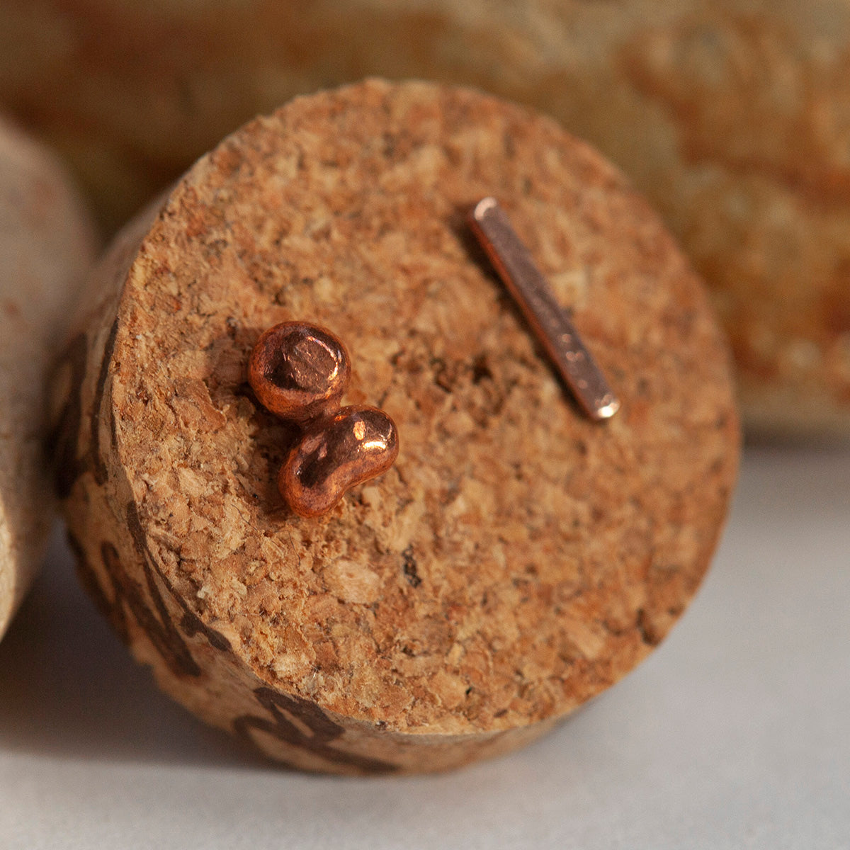 OOAK ear climbers pair #24 • copper (ready-to-ship)