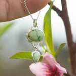 Load image into Gallery viewer, OOAK Osmose pendant #33 • Turquoises (ready to ship)
