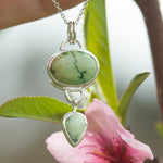 Load image into Gallery viewer, OOAK Osmose pendant #33 • Turquoises (ready to ship)
