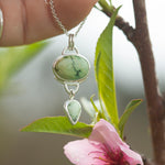 Load image into Gallery viewer, OOAK Osmose pendant #33 • Turquoises (ready to ship)
