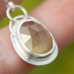 Load image into Gallery viewer, OOAK Osmose pendant #32 • kyanite &amp; lemon quartz (ready to ship)
