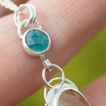 Load image into Gallery viewer, OOAK Osmose pendant #32 • kyanite &amp; lemon quartz (ready to ship)
