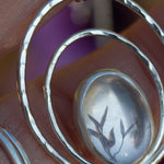 Load image into Gallery viewer, OOAK pendant with captured plant #11 • rose quartz (ready to ship)
