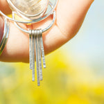 Load image into Gallery viewer, OOAK pendant with captured plant #15 • rutilated quartz (ready to ship)
