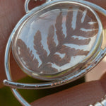 Load image into Gallery viewer, OOAK pendant with captured plant #19 • rose quartz (ready to ship)
