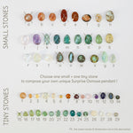 Charger l&#39;image dans la galerie, Choose Your Stone : Surprise Osmose Pendant   (made to order)
