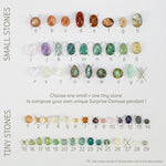 Charger l&#39;image dans la galerie, Choose Your Stone : Surprise Osmose Pendant   (made to order)
