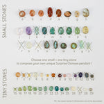 Charger l&#39;image dans la galerie, Choose Your Stone : Surprise Osmose Pendant   (made to order)
