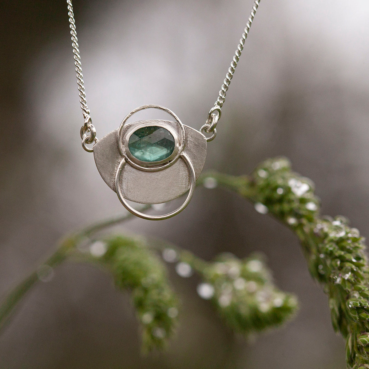 OOAK Alika necklace #1 • Kyanite (ready to ship)