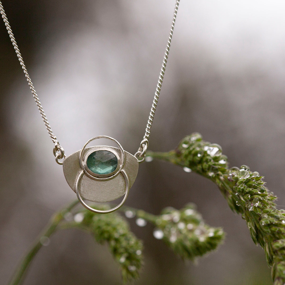OOAK Alika necklace #1 • Kyanite (ready to ship)