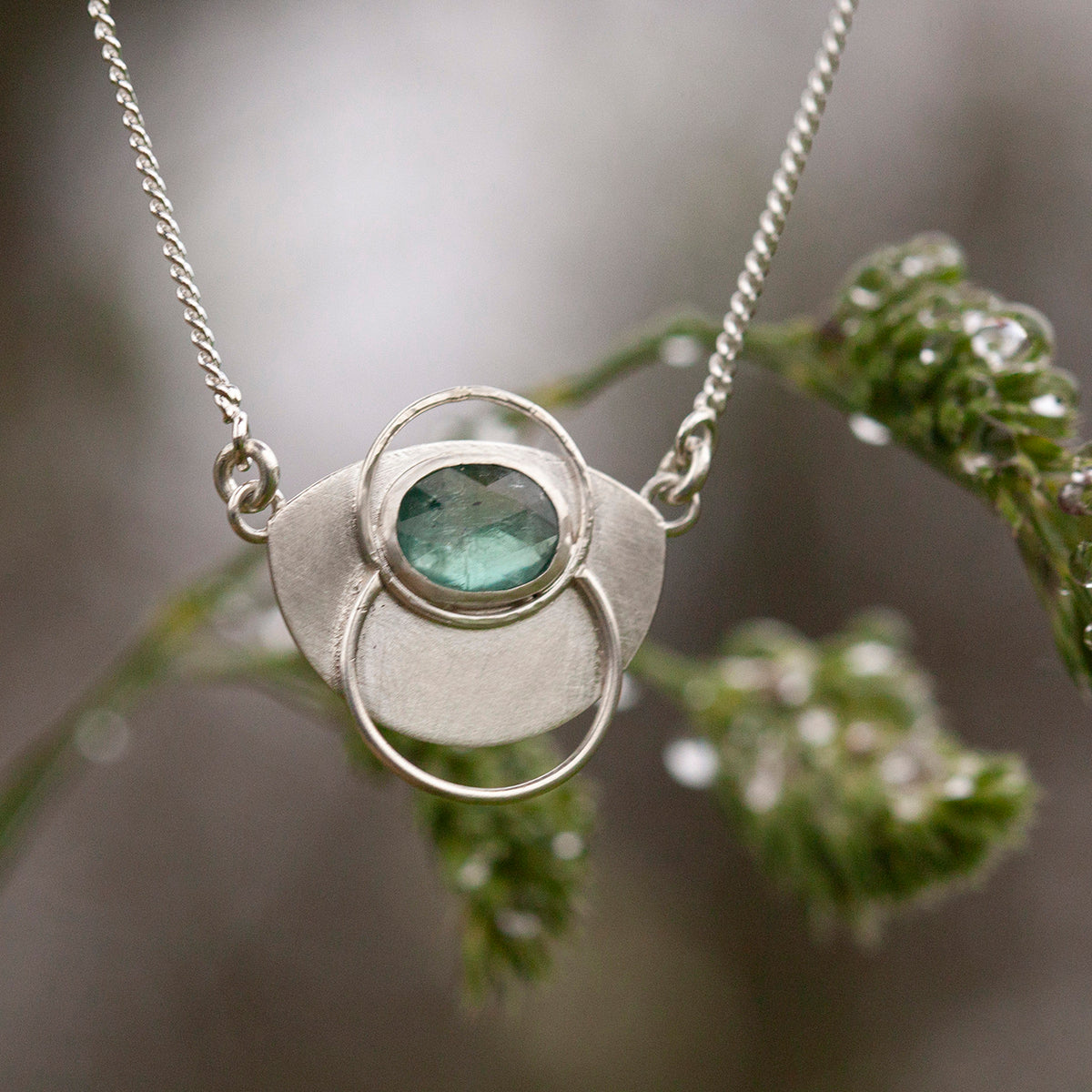 OOAK Alika necklace #1 • Kyanite (ready to ship)