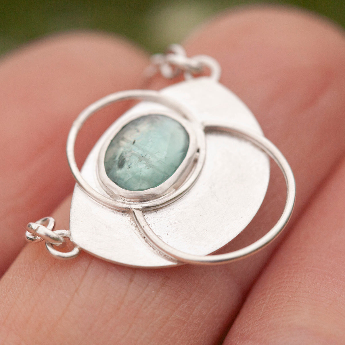 OOAK Alika necklace #1 • Kyanite (ready to ship)