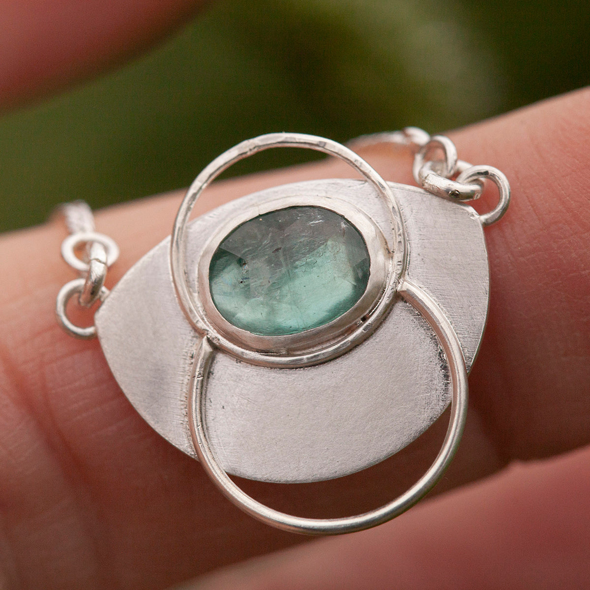 OOAK Alika necklace #1 • Kyanite (ready to ship)