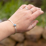 Afbeelding in Gallery-weergave laden, OOAK Elva bracelet #1 • labradorite (ready to ship)
