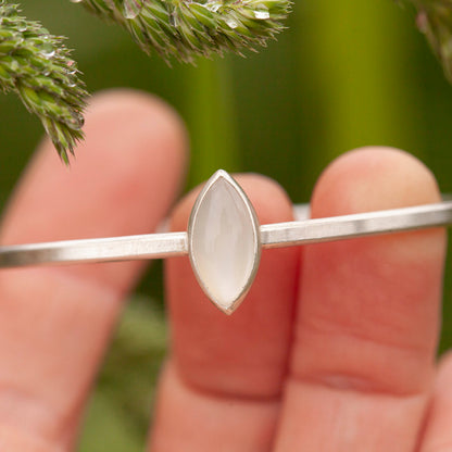 Pulsera Elva pieza única #3 • piedra de luna (listo para enviar)