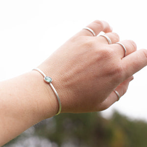 OOAK Elva bracelet #5 • Kyanite (ready to ship)