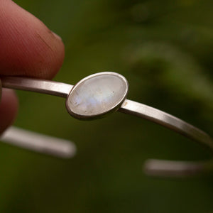OOAK Elva bracelet #6 • white labradorite (ready to ship)