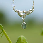 Afbeelding in Gallery-weergave laden, OOAK Lava necklace #5 • Kyanite (ready to ship)

