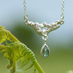 Afbeelding in Gallery-weergave laden, OOAK Lava necklace #5 • Kyanite (ready to ship)
