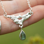 Afbeelding in Gallery-weergave laden, OOAK Lava necklace #5 • Kyanite (ready to ship)
