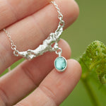 Cargar imagen en el visor de la galería, OOAK Lava necklace #6 • Kyanite (ready to ship)
