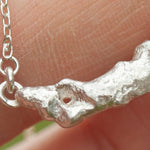 Cargar imagen en el visor de la galería, OOAK Lava necklace #6 • Kyanite (ready to ship)
