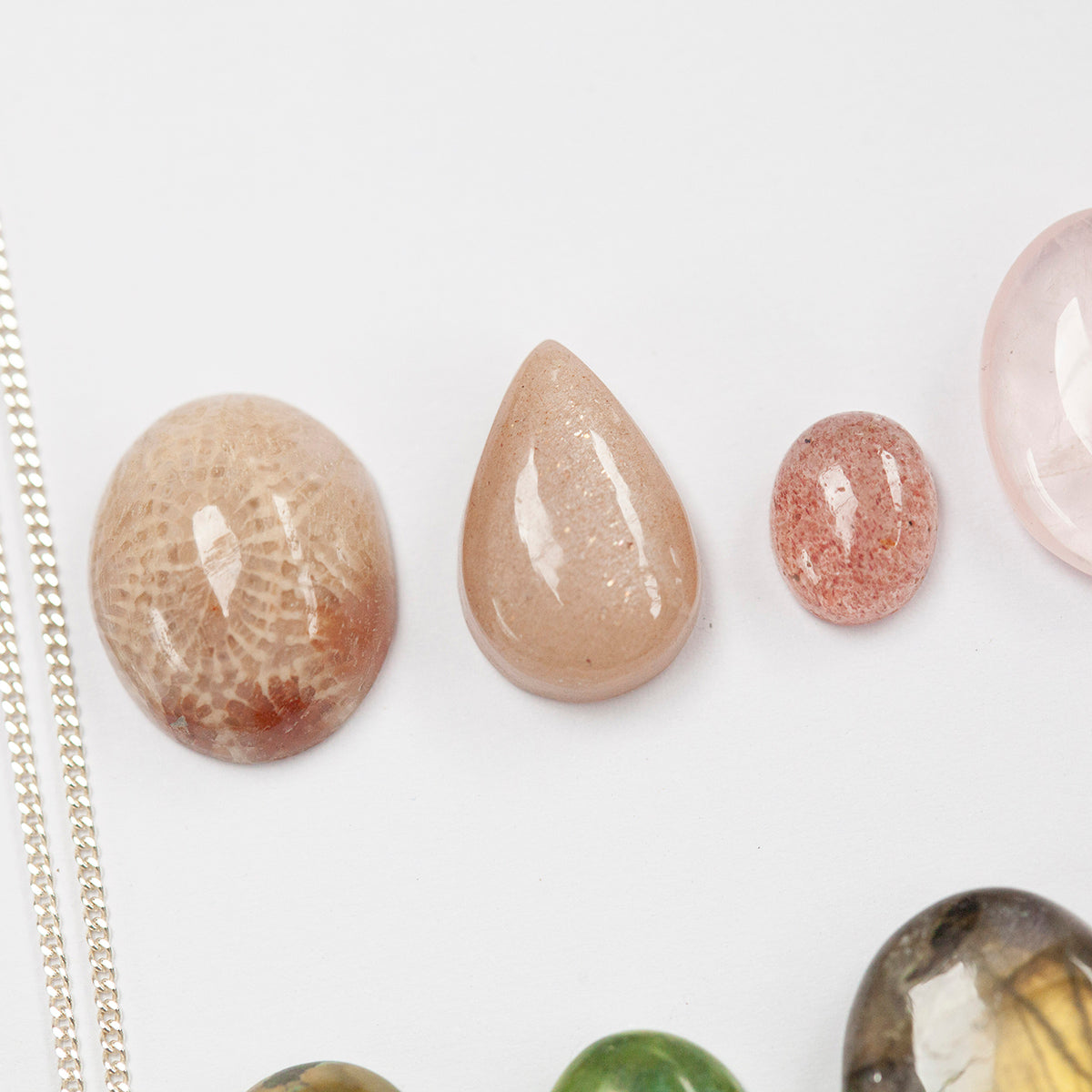 Choose Your Stone : Mae Pendant   (made to order)