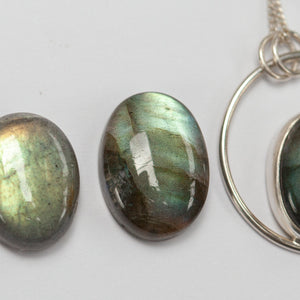 Choose Your Stone : Mae Pendant   (made to order)