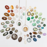 Cargar imagen en el visor de la galería, Choose Your Stone : Mae Pendant   (made to order)
