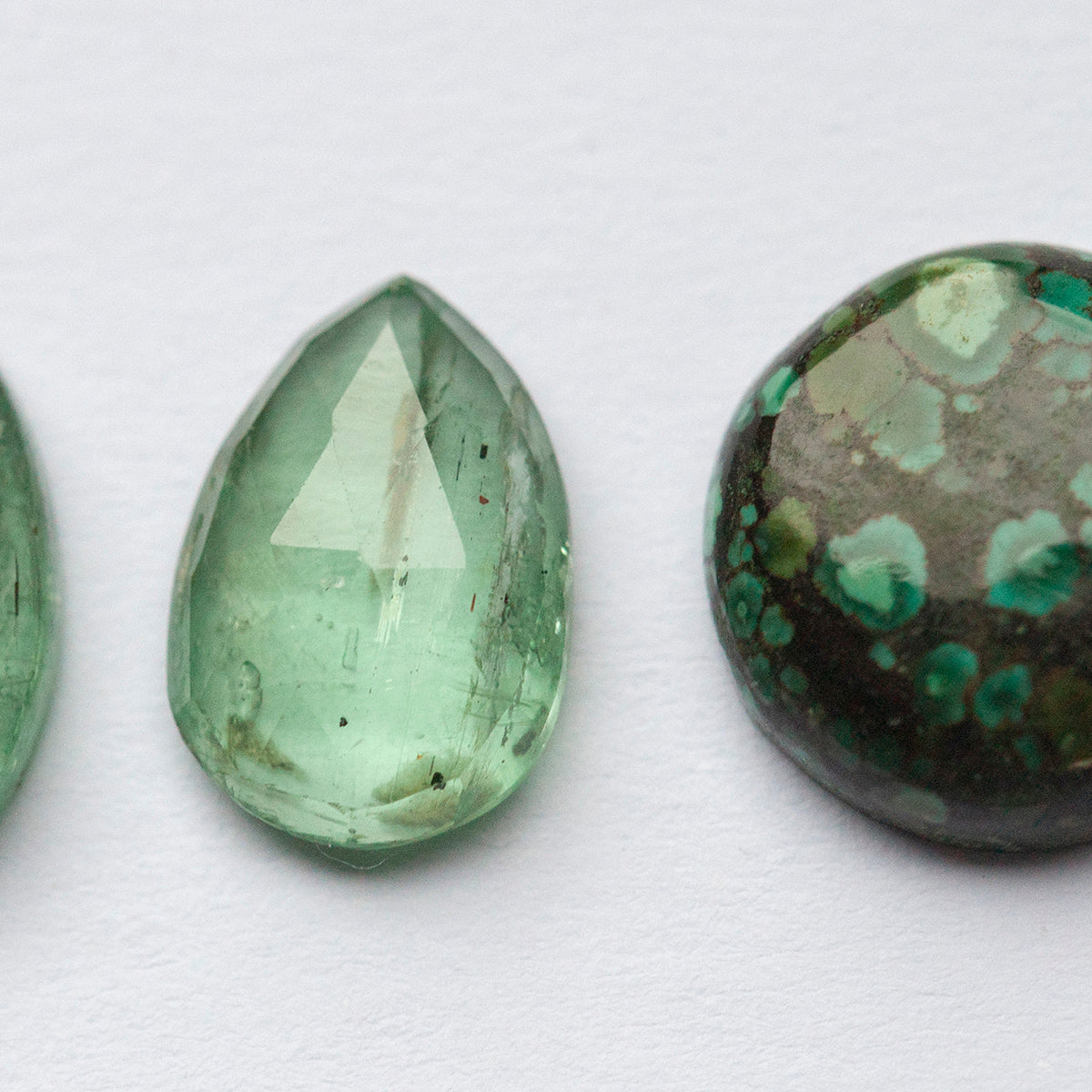 Choose Your Stone : Mae Pendant   (made to order)