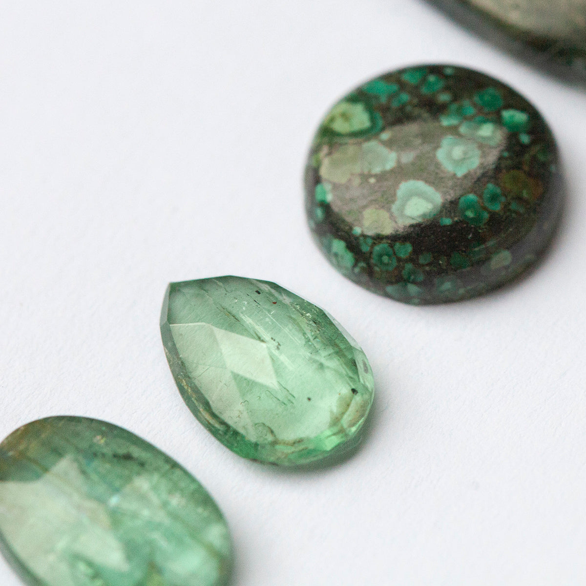 Choose Your Stone : Mae Pendant   (made to order)