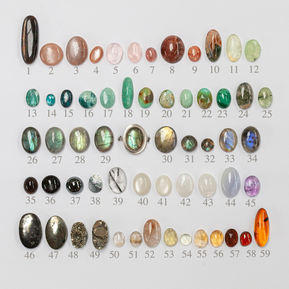 Choose Your Stone : Sena ring   (made to order)