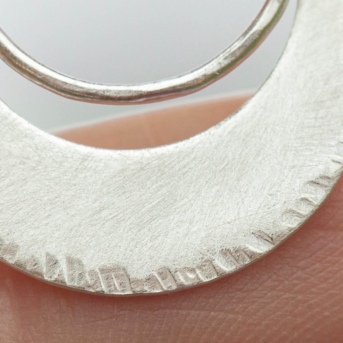 OOAK • Crescent moon pendant in silver #21 (ready to ship)