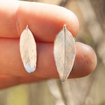 Load image into Gallery viewer, OOAK Silver Leaf earrings #3 (ready to ship)
