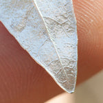 Load image into Gallery viewer, OOAK Silver Leaf earrings #3 (ready to ship)
